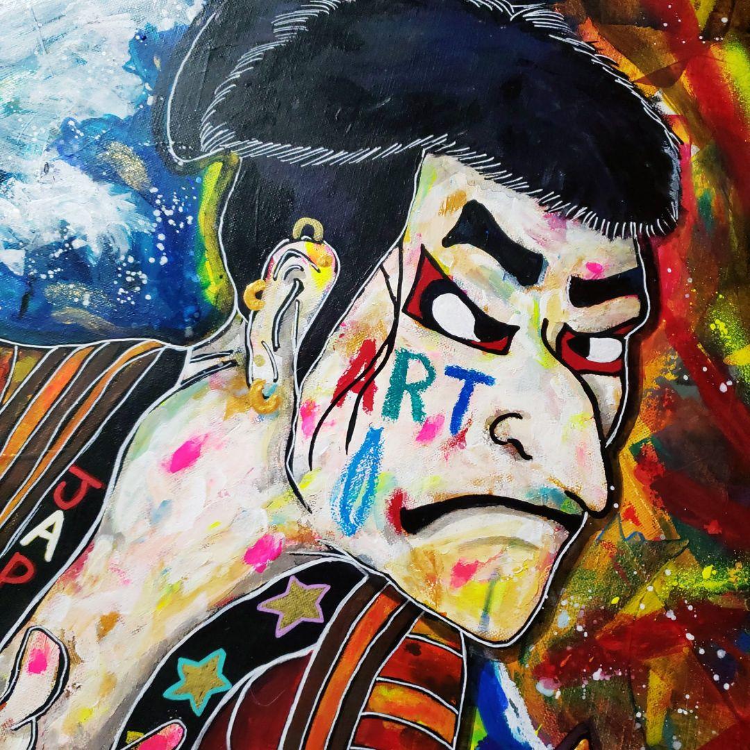 【一点物アート2枚綴り】 Rise of the new world.