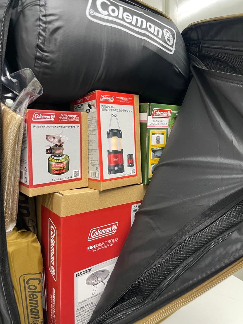 新品未使用！Coleman ソロキャンプスタートパッケージ