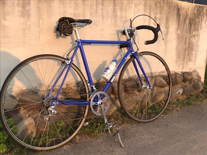 激レア整備済高級パーツフルカスタムクロモリロードバイク金線引き