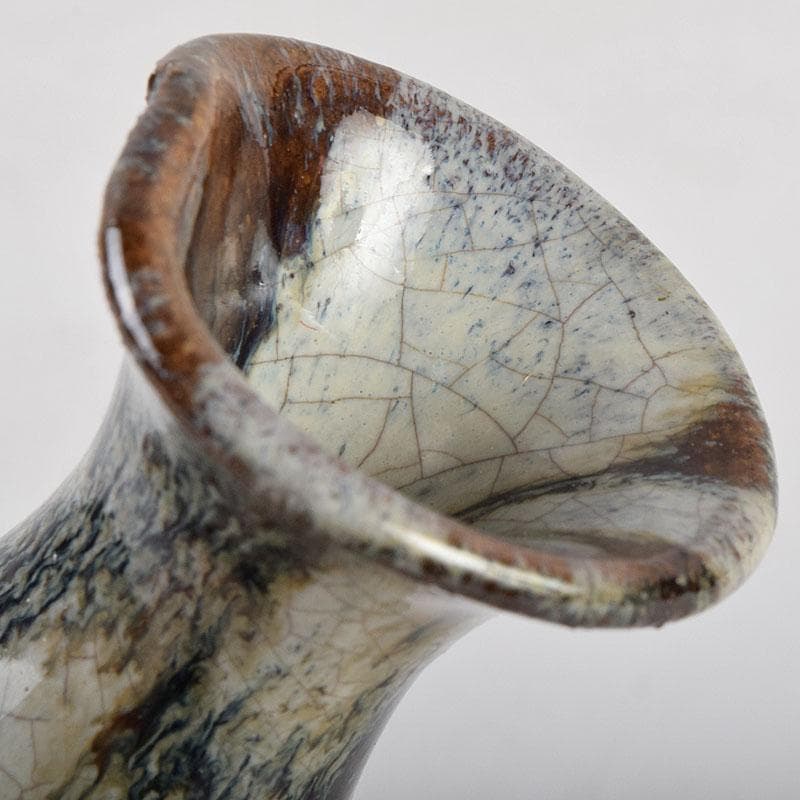 唐津焼　徳利　花入　表千家十三代無盡宗左（即中斎）極め箱　M　R9382