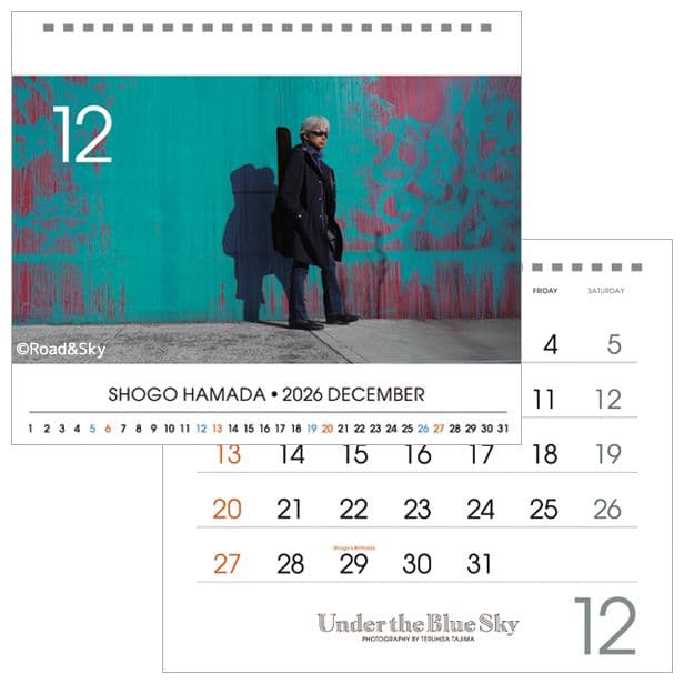 ☆新品☆浜田省吾 2026年カレンダー2種＋ミニカー＋スマホスタンド 4点セット