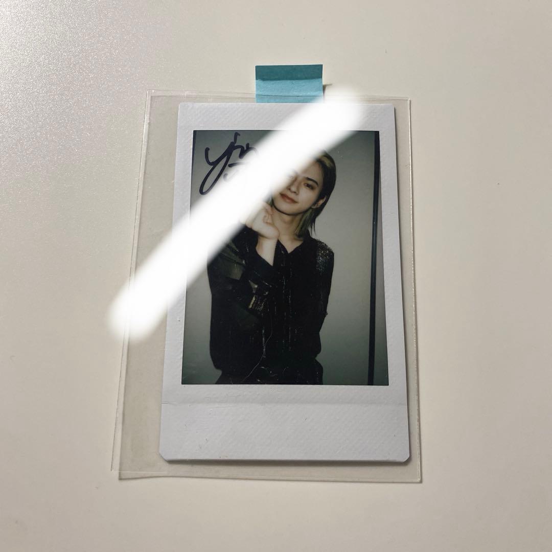 INI 松田迅 サイン入り チェキ