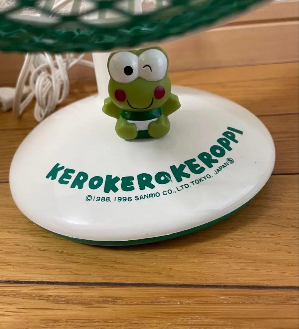 美品　90年代　ケロケロけろっぴ ミニ卓上扇風機 FMD-252 レトロ 美品