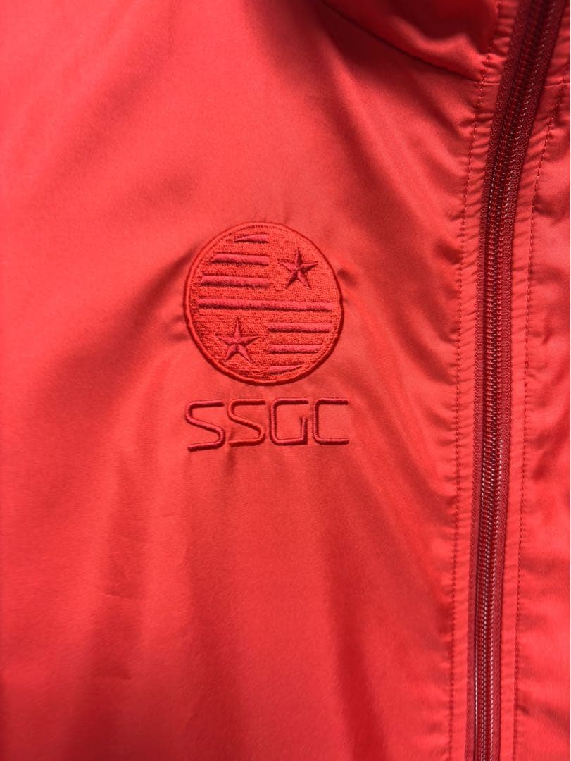 BEAMS GOLF ビームス レッド ジャケット ゴルフ ブルゾン L