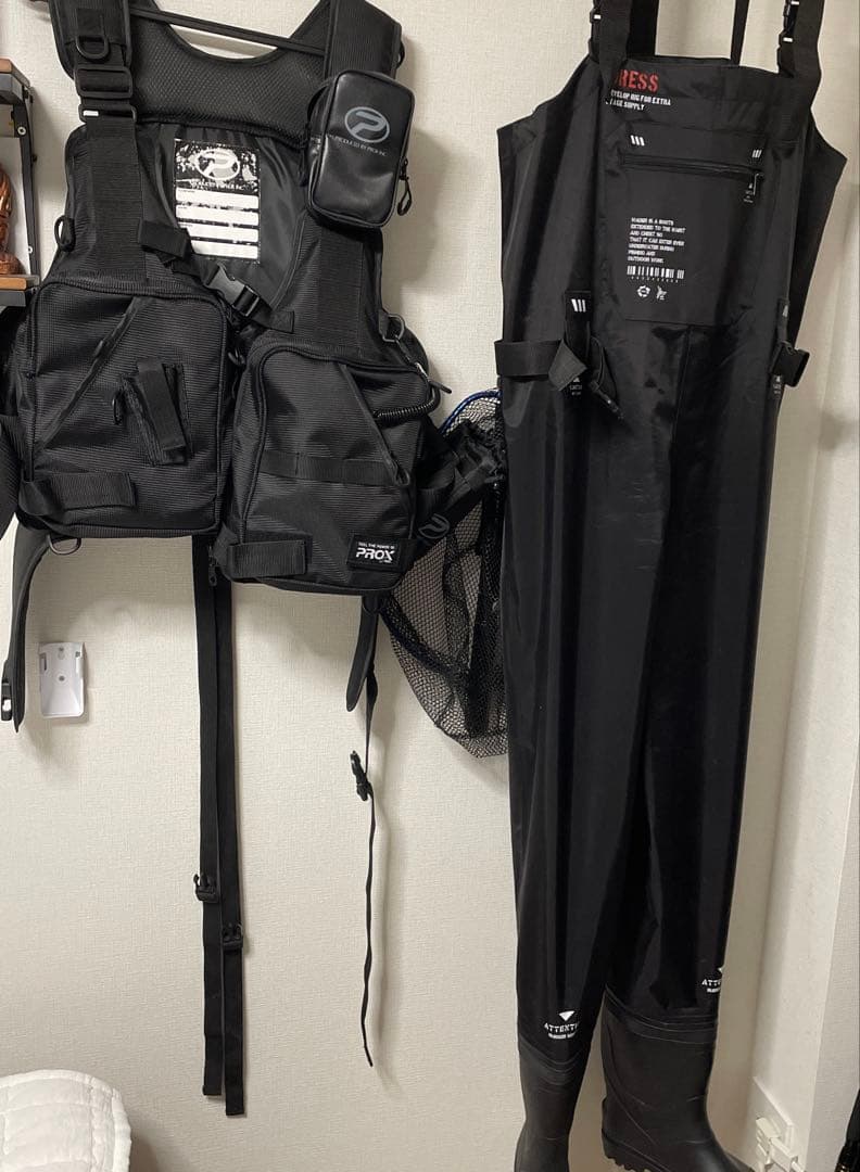 PROXライフジャケット&DRESSウェーダーセット