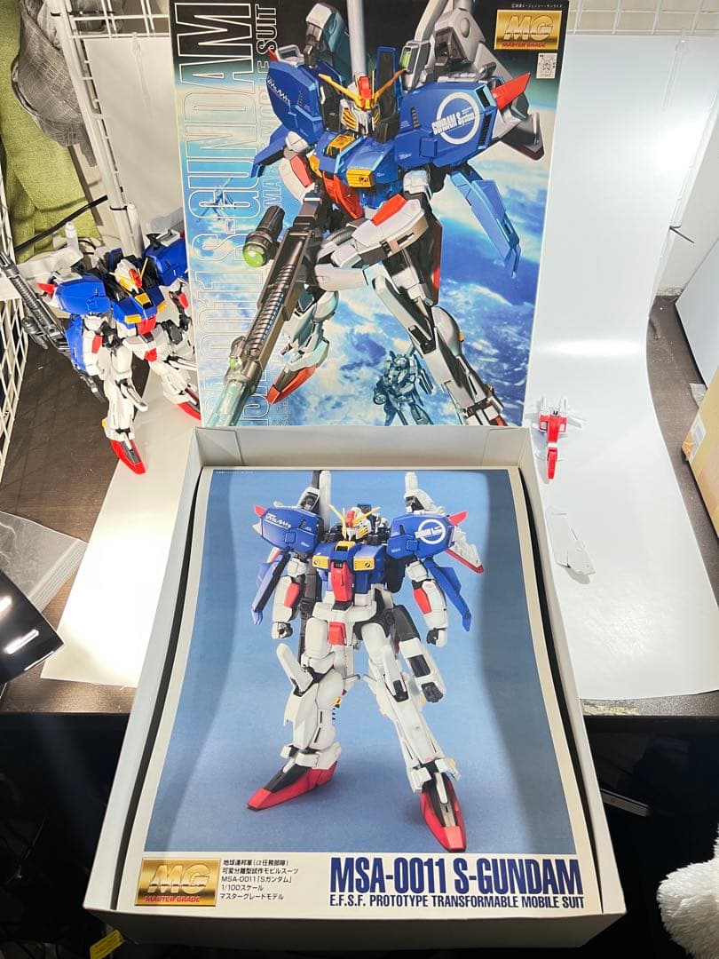 【ジャンクガンプラ】MG S-ガンダム【組み立て済】