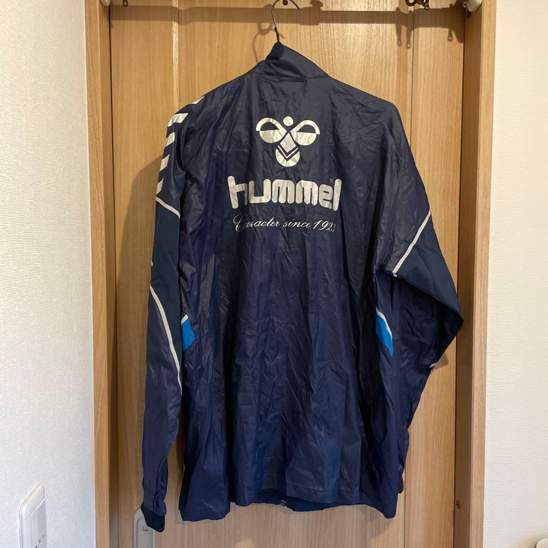 ホ　hummel ネイビーウィンドブレーカー