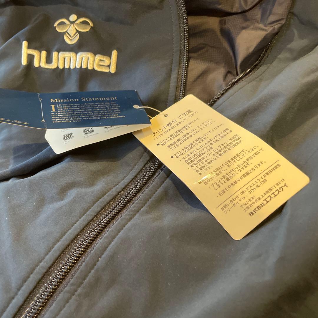 ホ　hummel ネイビーウィンドブレーカー