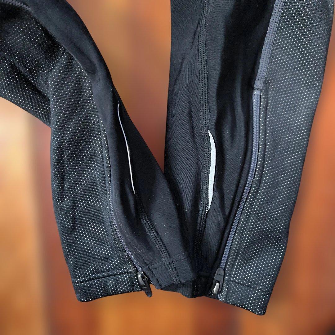 冬季の自転車用パールイズミ　5点セット_サイズS_ブラック