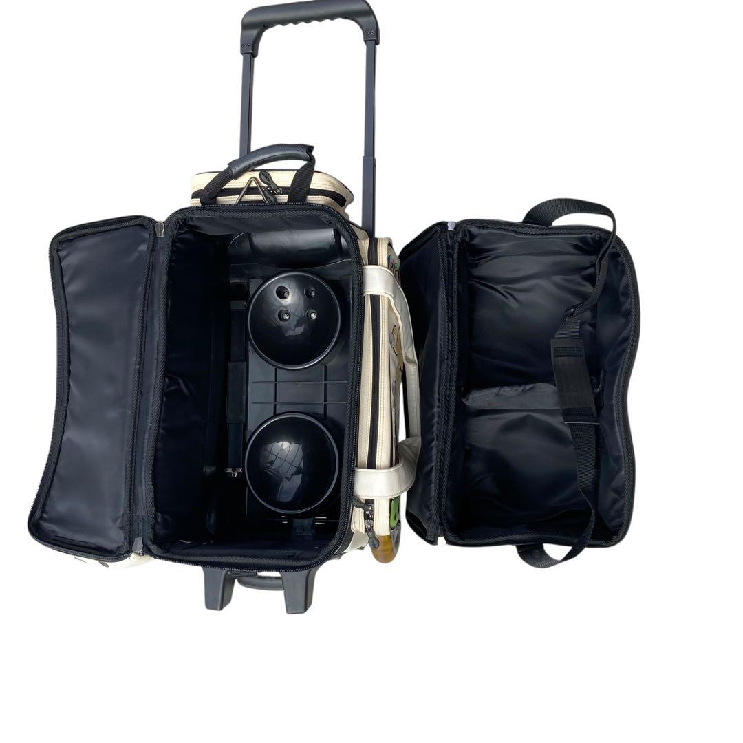 レア　Doggy 犬　わんちゃん　ボウリング用バッグ ABS PRO-am 白色