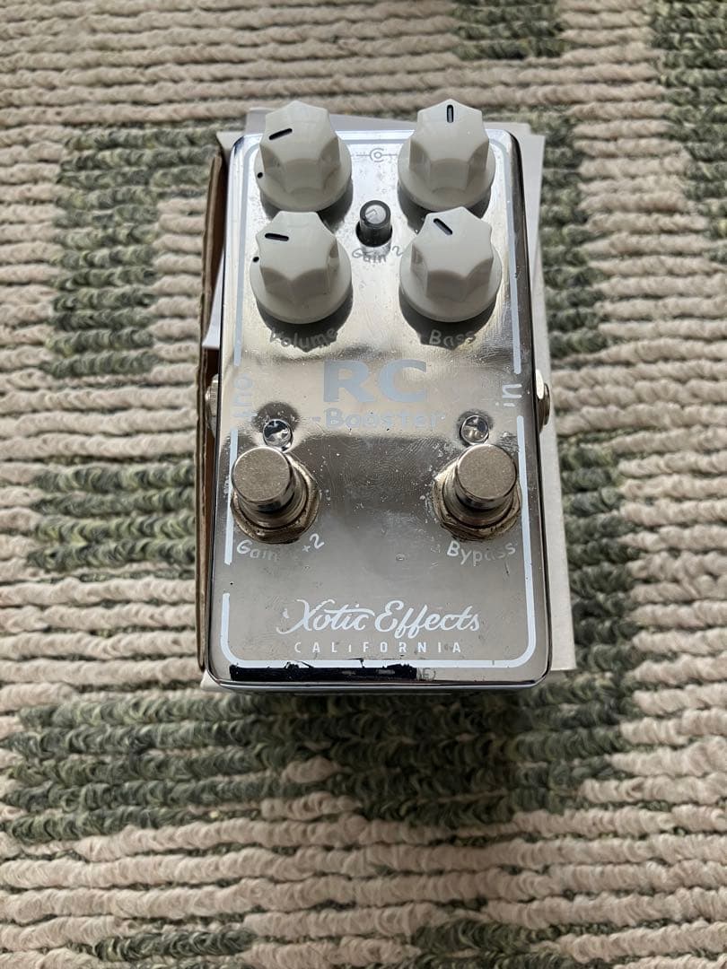 Xotic Effects RC Booster RCB-V2【値下げ交渉可】