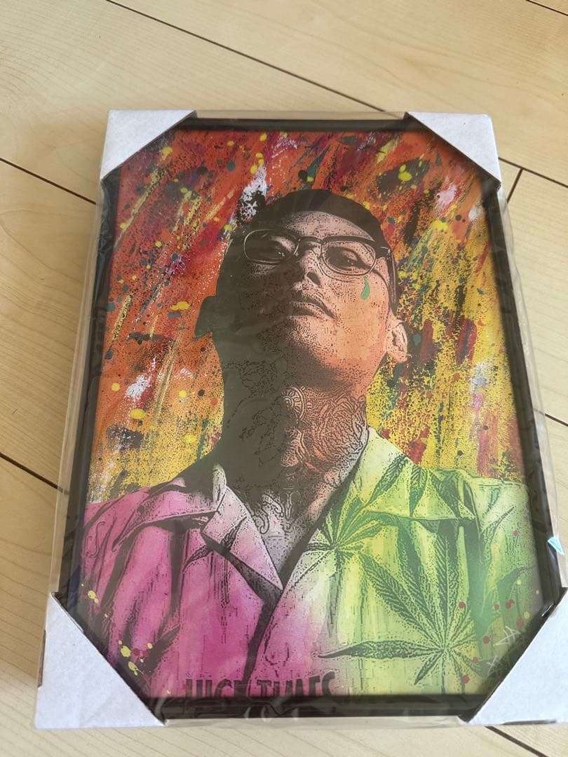 舐達麻 イラスト 額縁付き