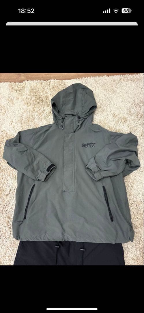 ルースイソンブラ　ドミンゴ PAA OVERSIZE ANORAK