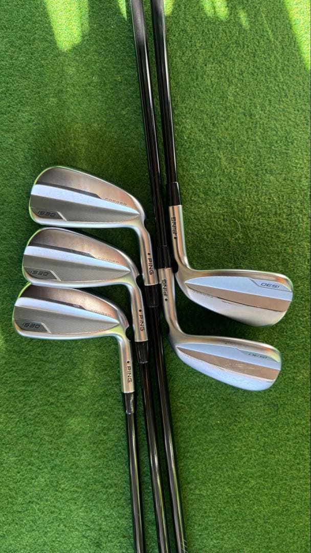 ⭐️お値下げ⭐️PING i530 アイアンセット 7-UW 5本 美品 送料込