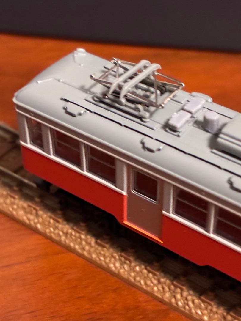 箱根登山鉄道モハ1形 ステンレスドア仕様(2輌セット) ライト点灯動力動作確認済