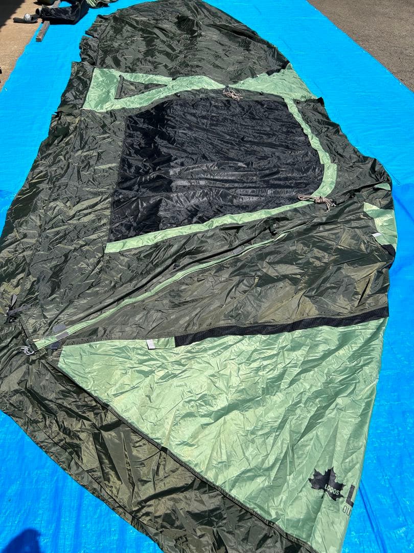 【美品】ロゴス neos 3ルームドゥーブル XL-BJ