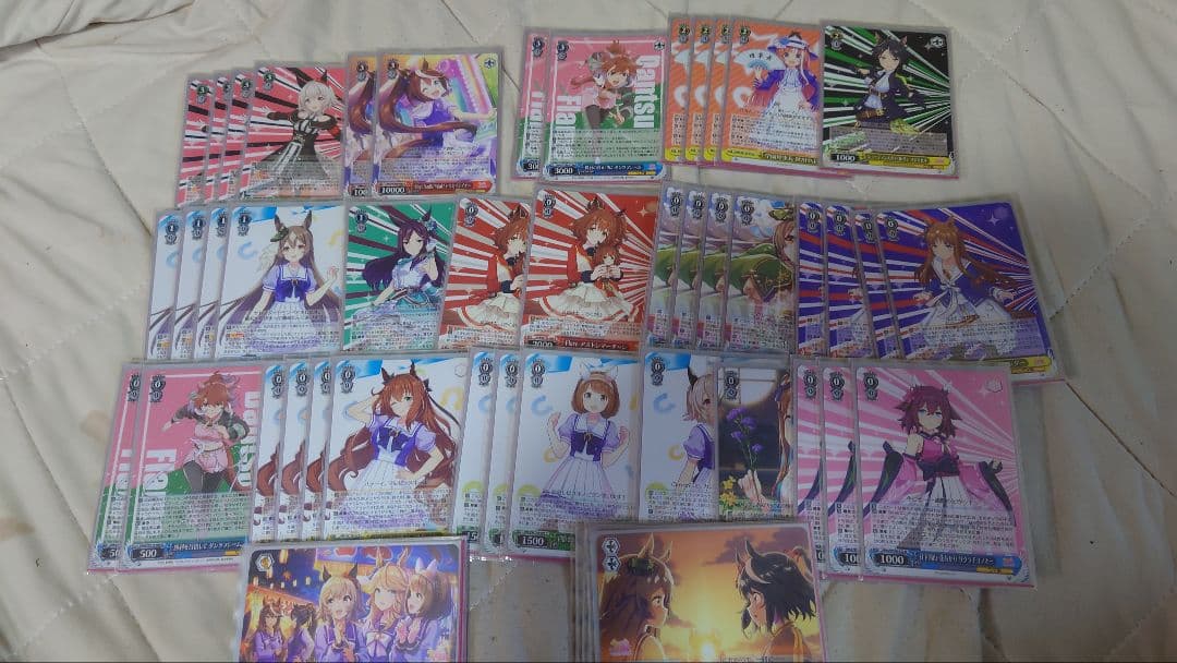 ウマ娘　ヴァイスシュバルツ　デッキ　今回ブースト　あまり込み