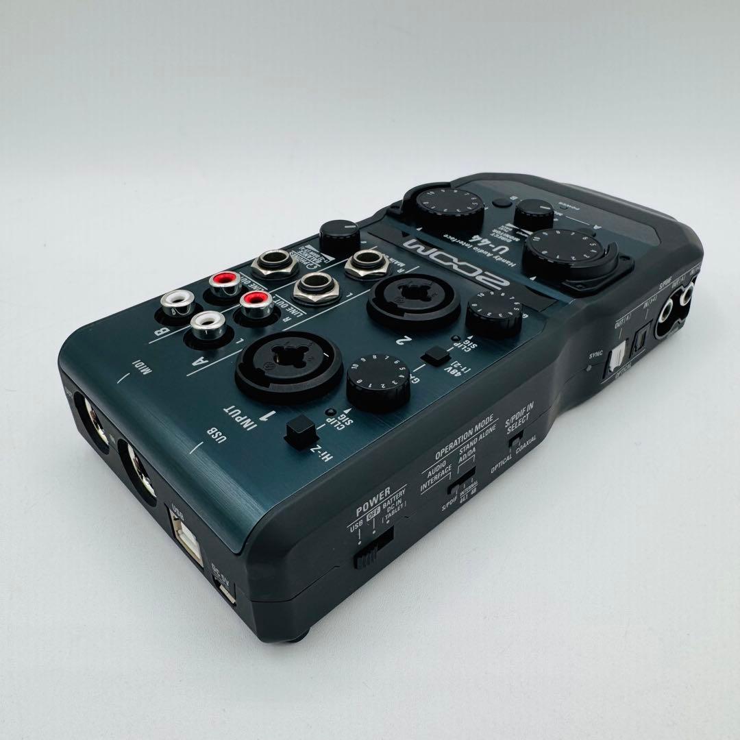 【極美品】ZOOM U-44 オーディオインターフェイス