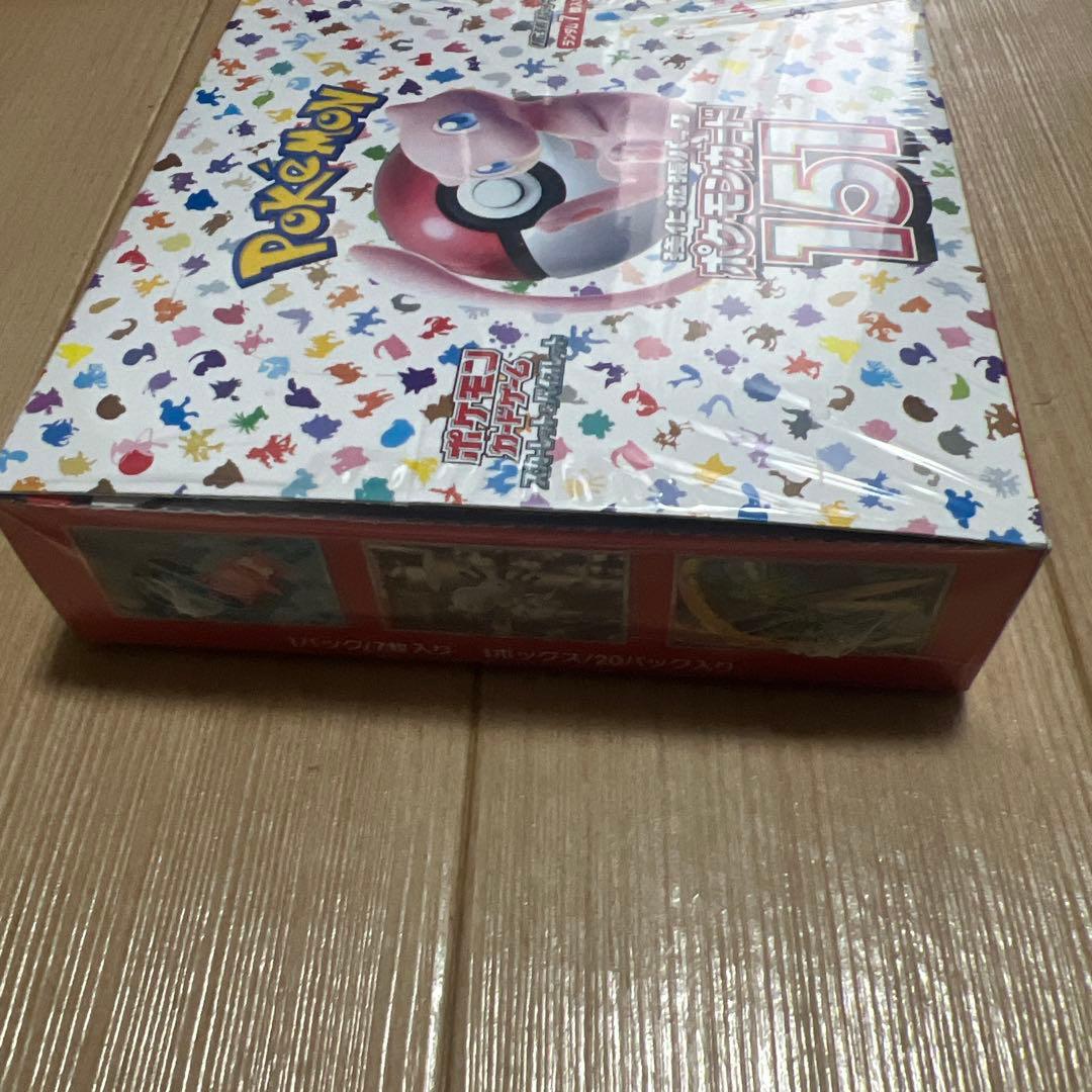 ポケモンカード151 1box シュリンク付き