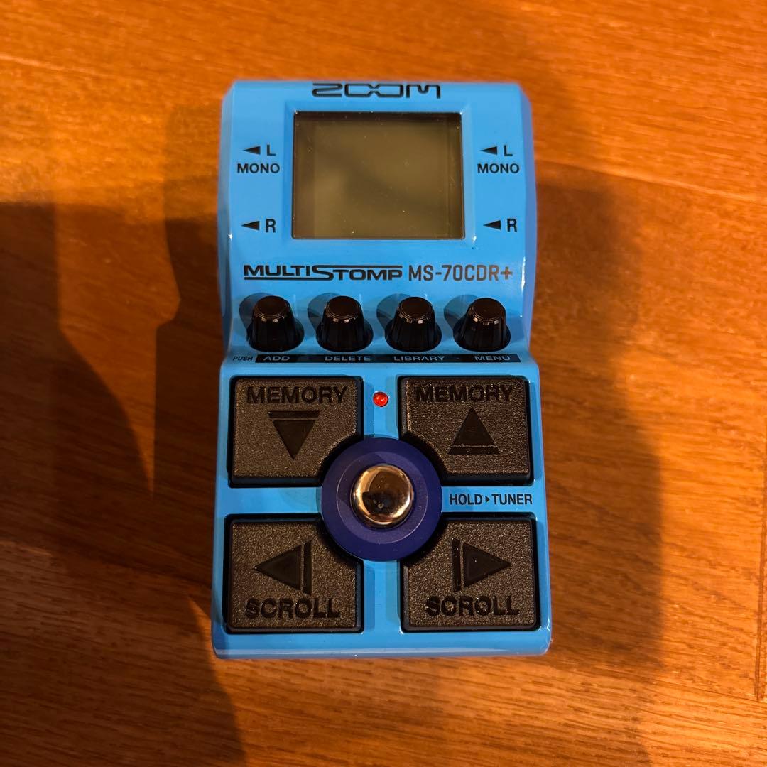 [未使用]ZOOM MS-70CDR+ ギターエフェクター