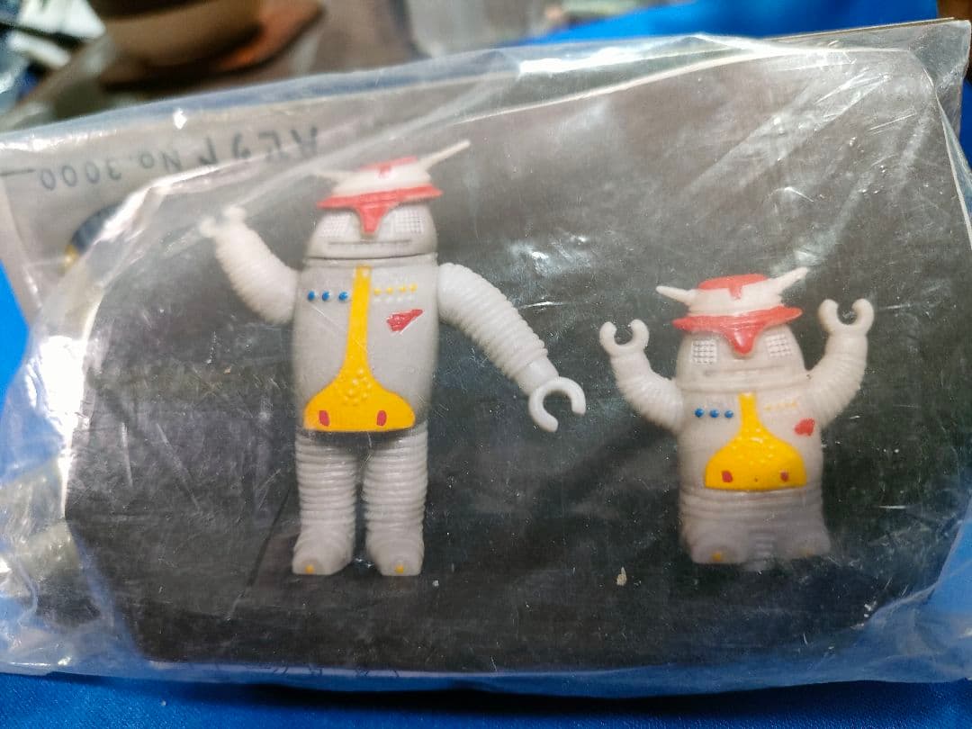 値下げ!! レア!!ロボットハック ソフビキットA. Bセット