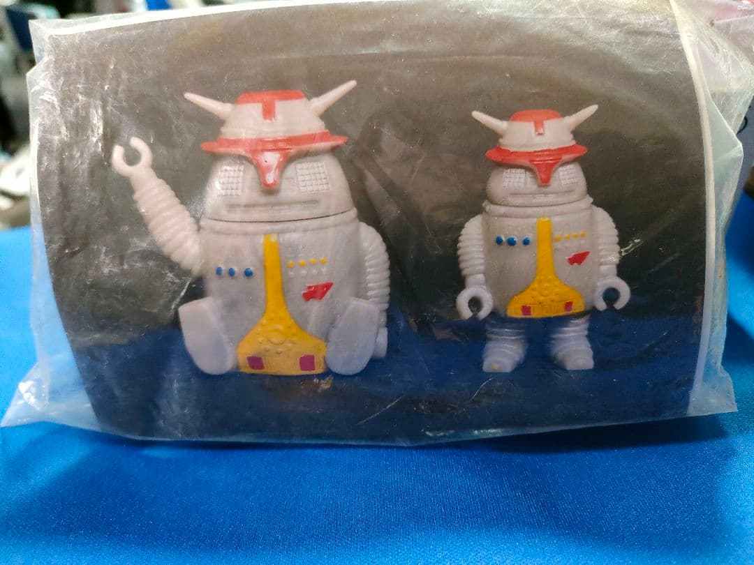 値下げ!! レア!!ロボットハック ソフビキットA. Bセット