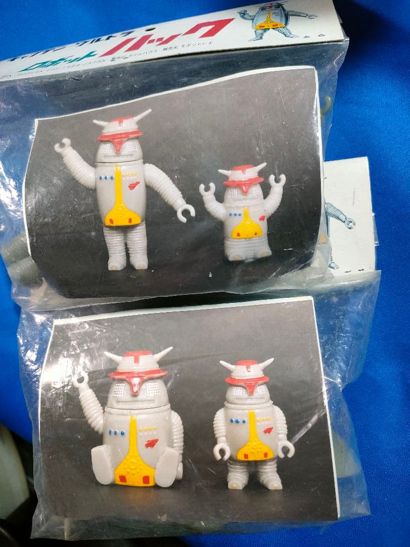 値下げ!! レア!!ロボットハック ソフビキットA. Bセット