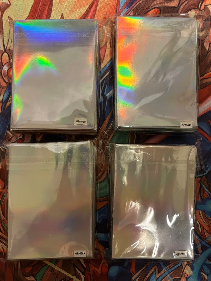 デュエマ　DMデッキ開発部　スリーブ　60枚4種セット