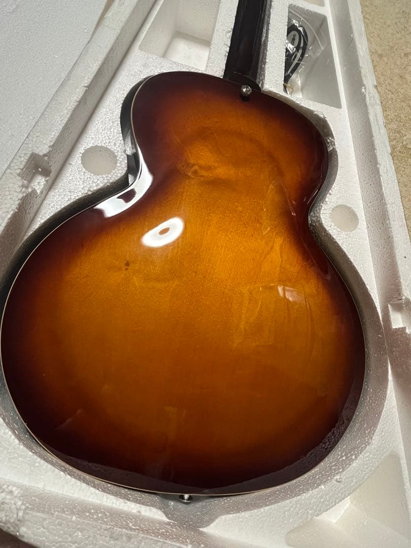 ギター GROTE Jazz Electric Guitar Semi-Hollow