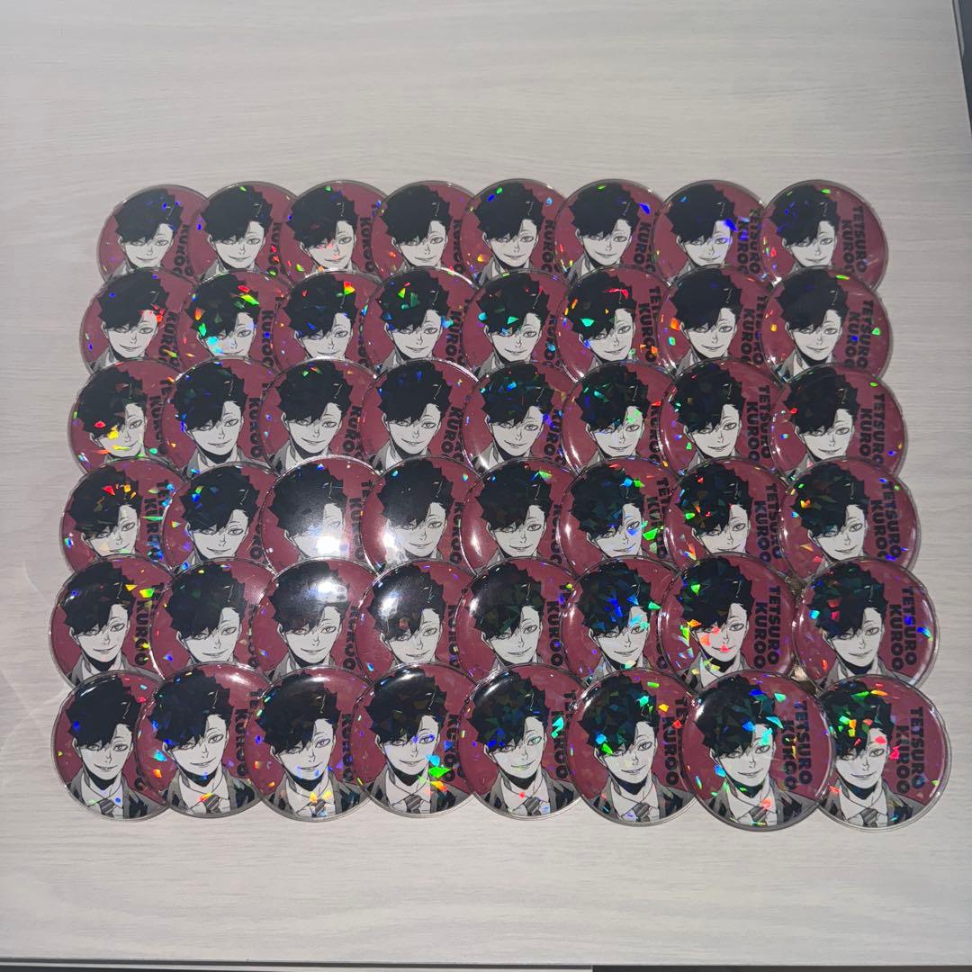 ハイキュー 黒尾鉄朗 A4 オールスター缶バッジ