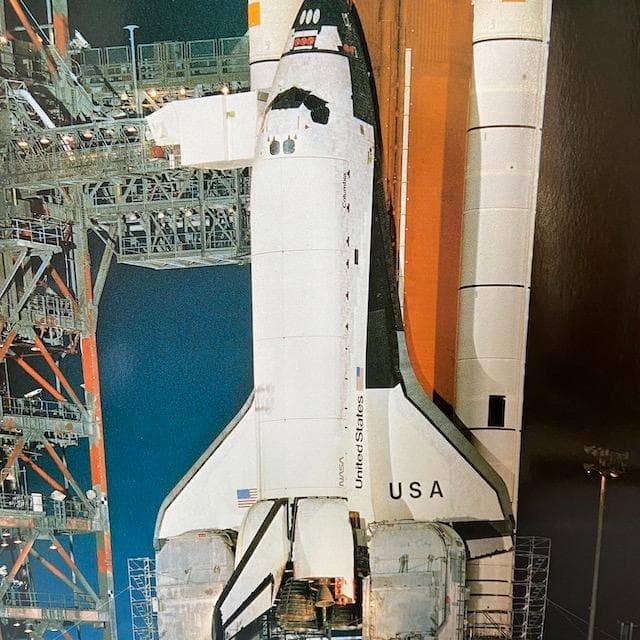 NASA1982年スペースシャトルポスター