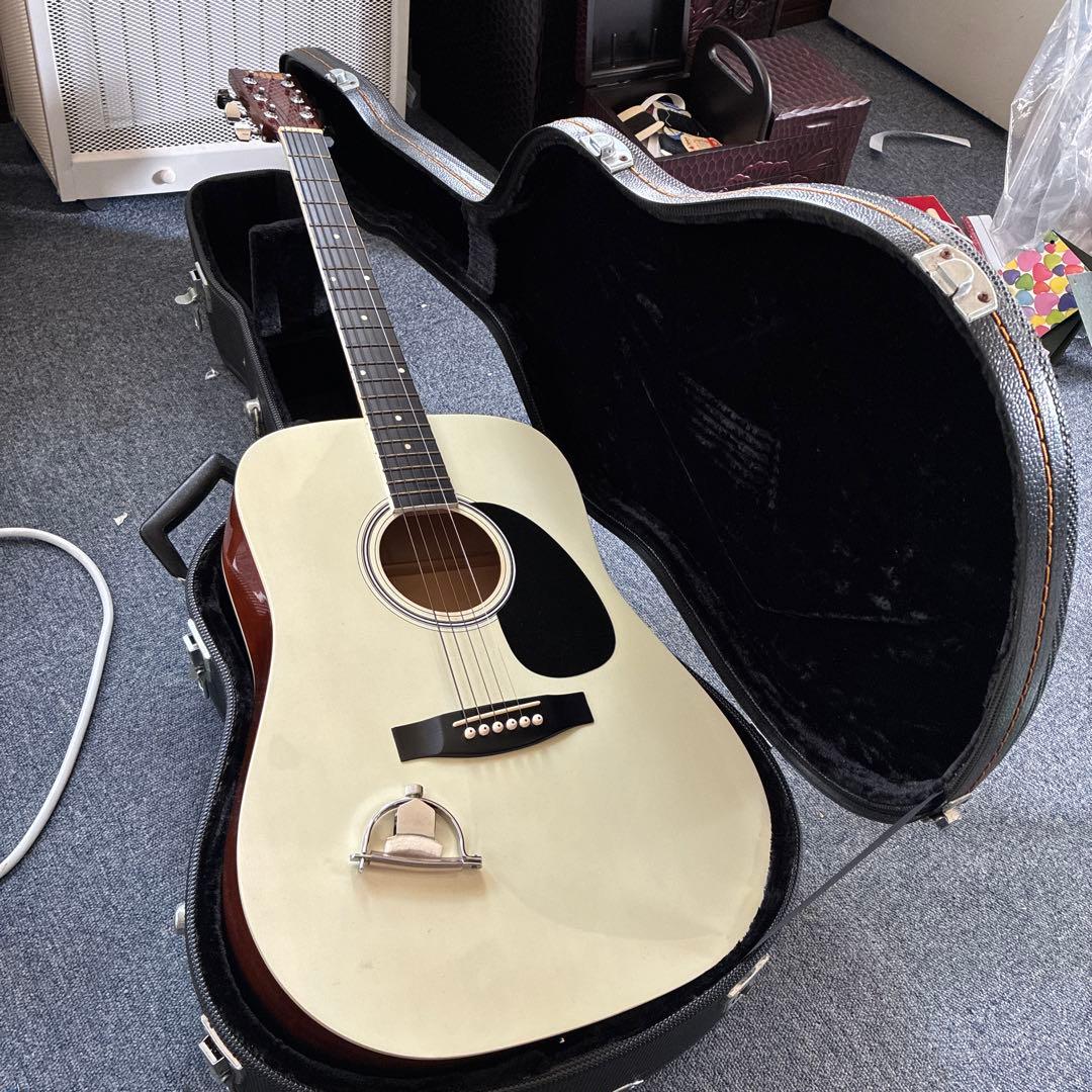 POS アコースティックギター ケース付き