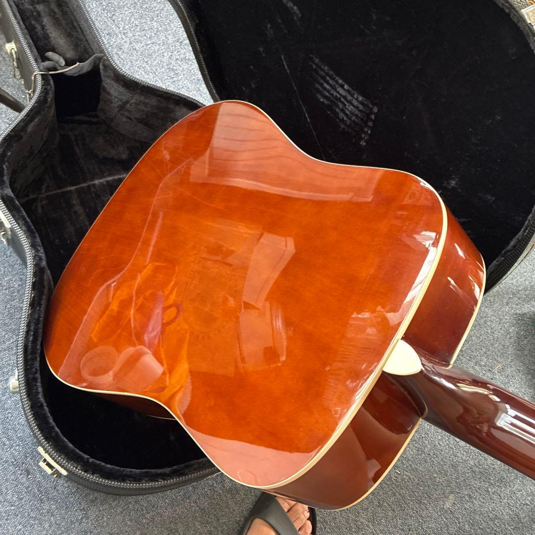 POS アコースティックギター ケース付き