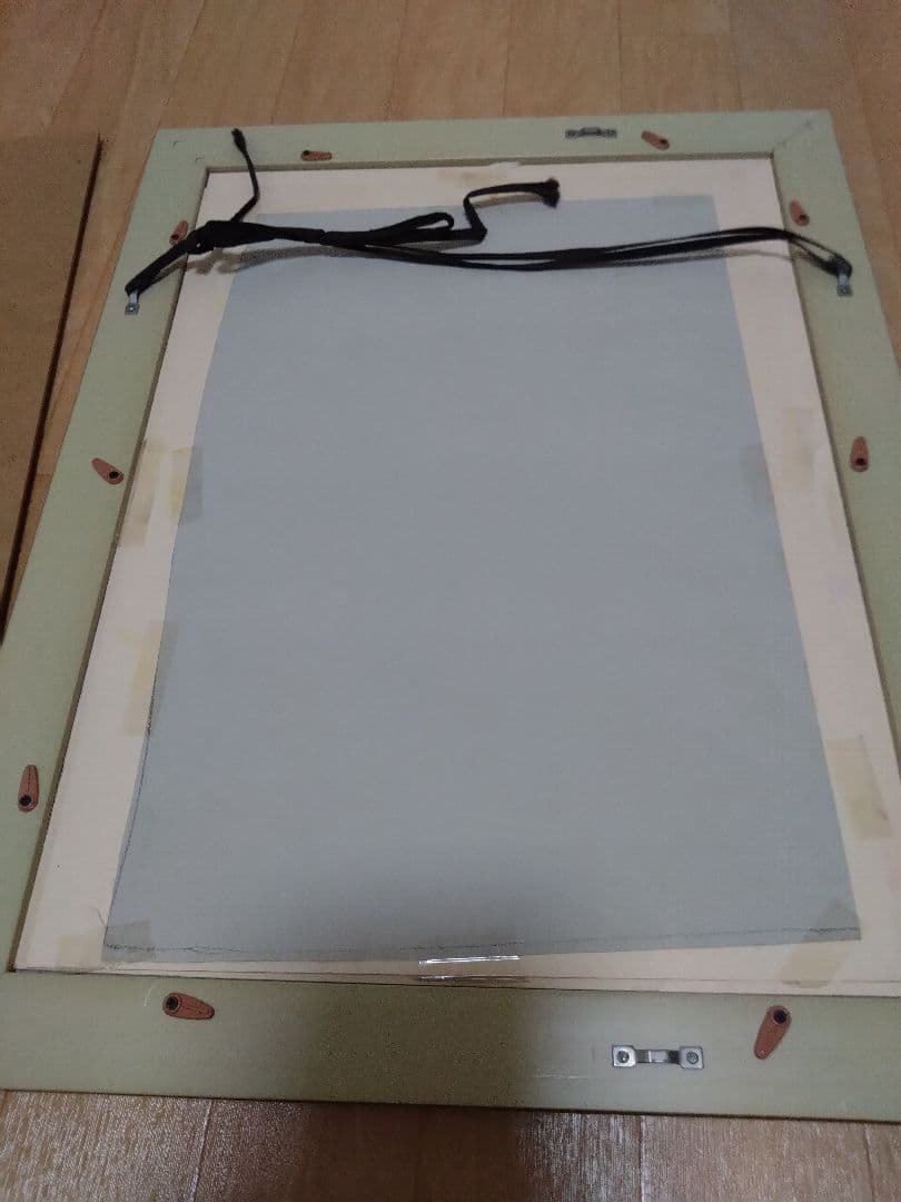 キュート　美少女　絵画　額付き