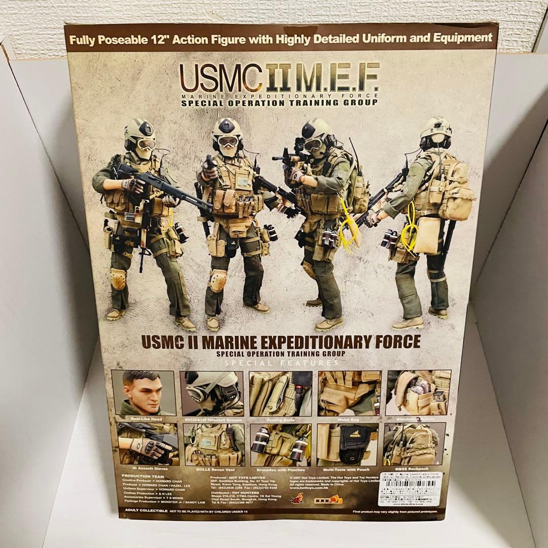 ホットトイズ USMC II M.E.F アクションフィギュア