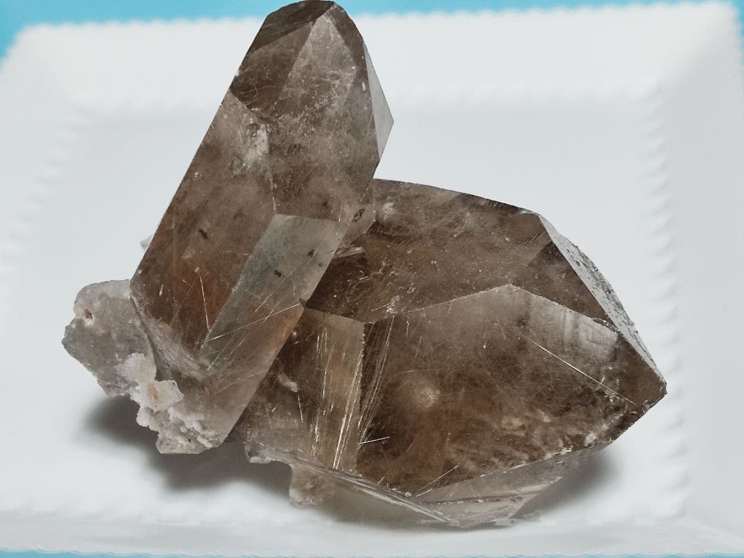 パワーストーン　天然石　ルチルクォーツ　レコードキーパー入り　399g　N377