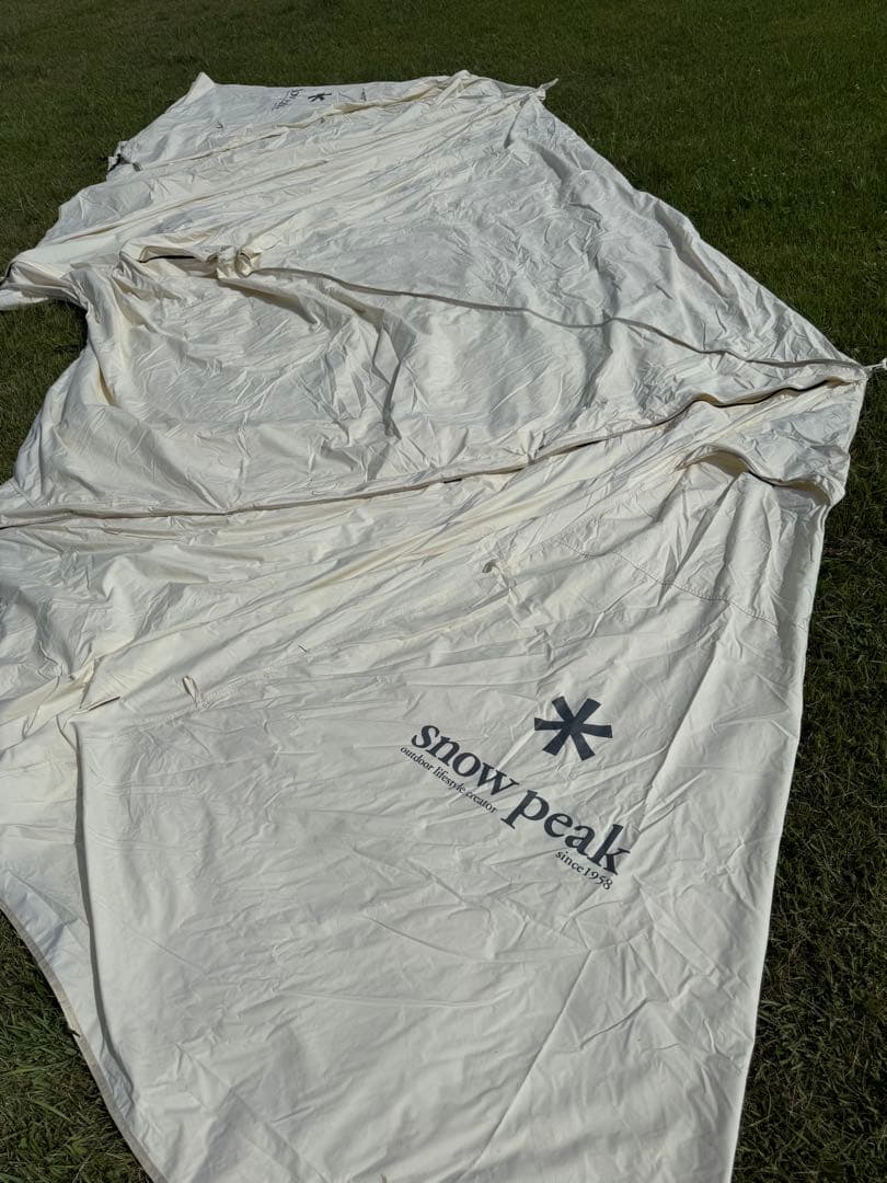 【美品】【廃盤品】 peak テント　 ランドステーションmアイボリー