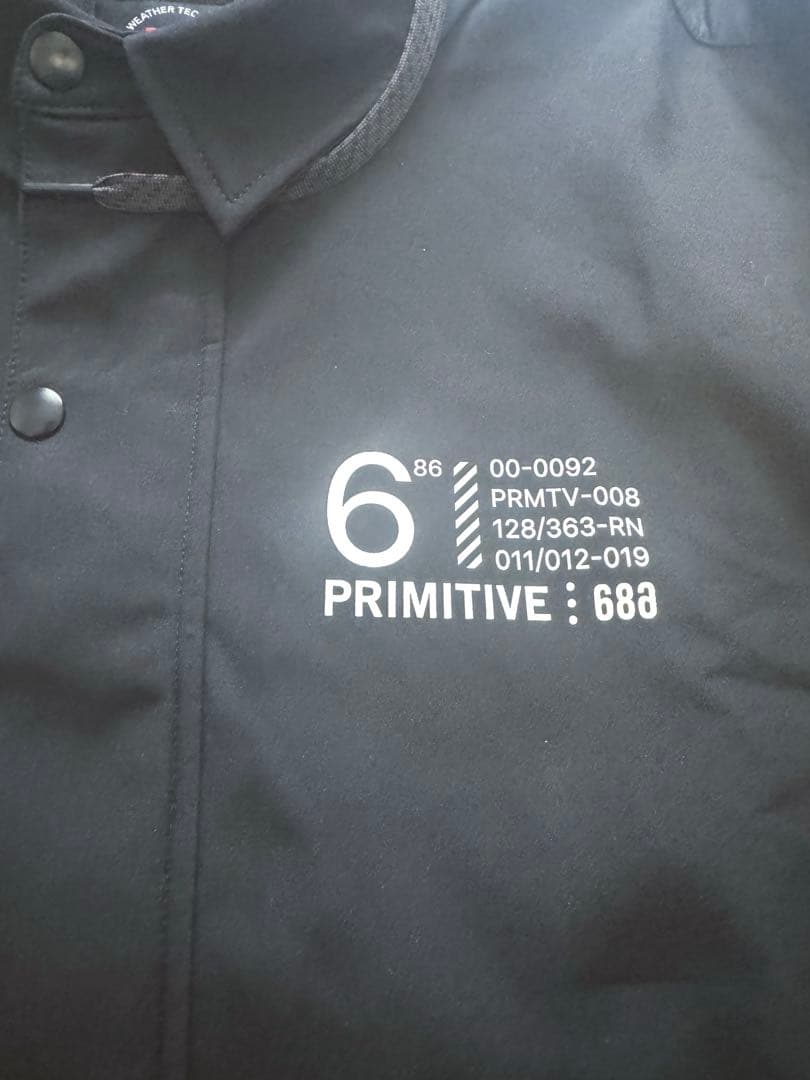 スノーボード 686 PRIMITIVE WATERPROOF COACHES JACKET