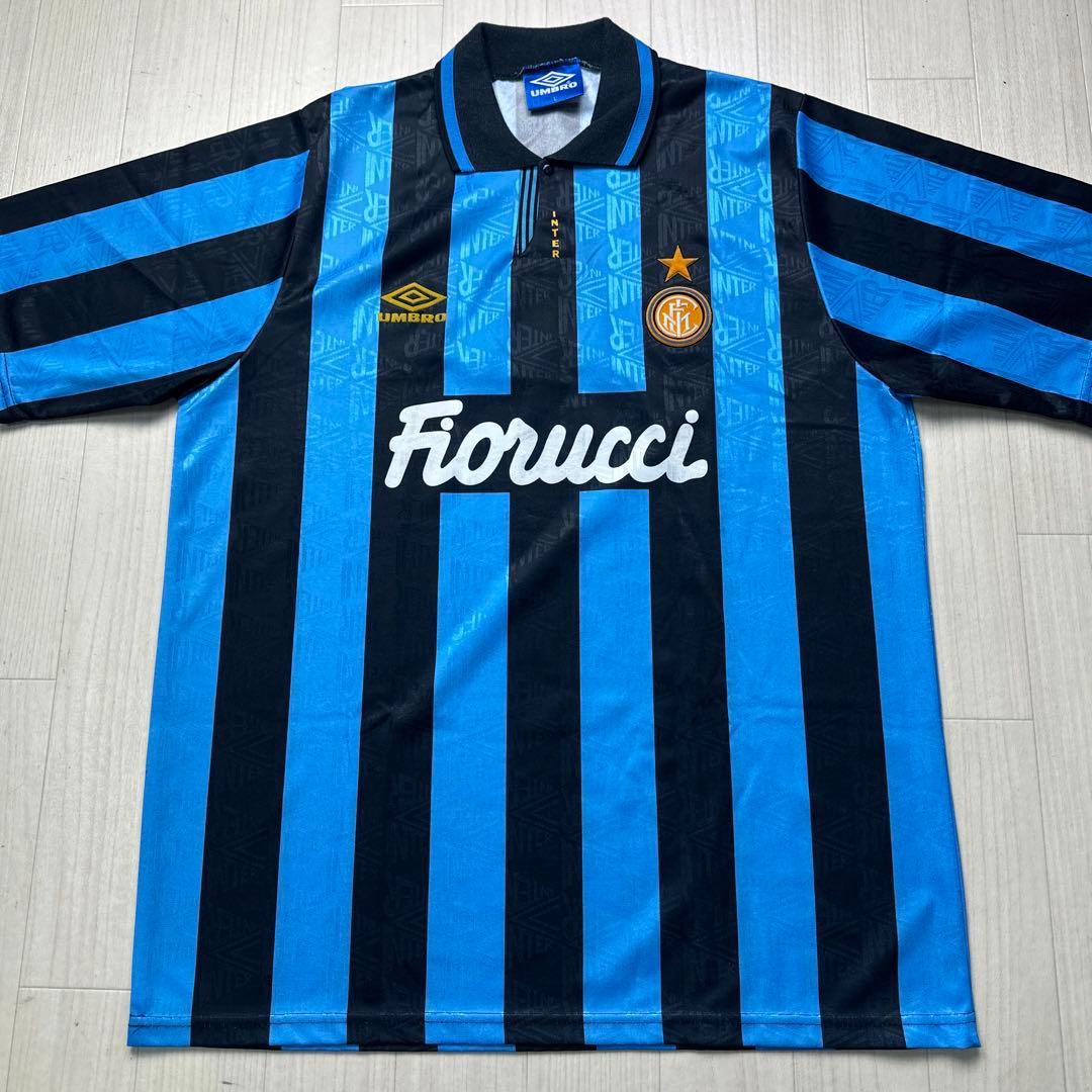 希少UMBROインテルミラノユニフォームLイングランド製