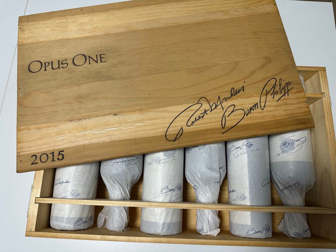 Opus One オーパスワン 2015年 750ml 6本セット木箱入り