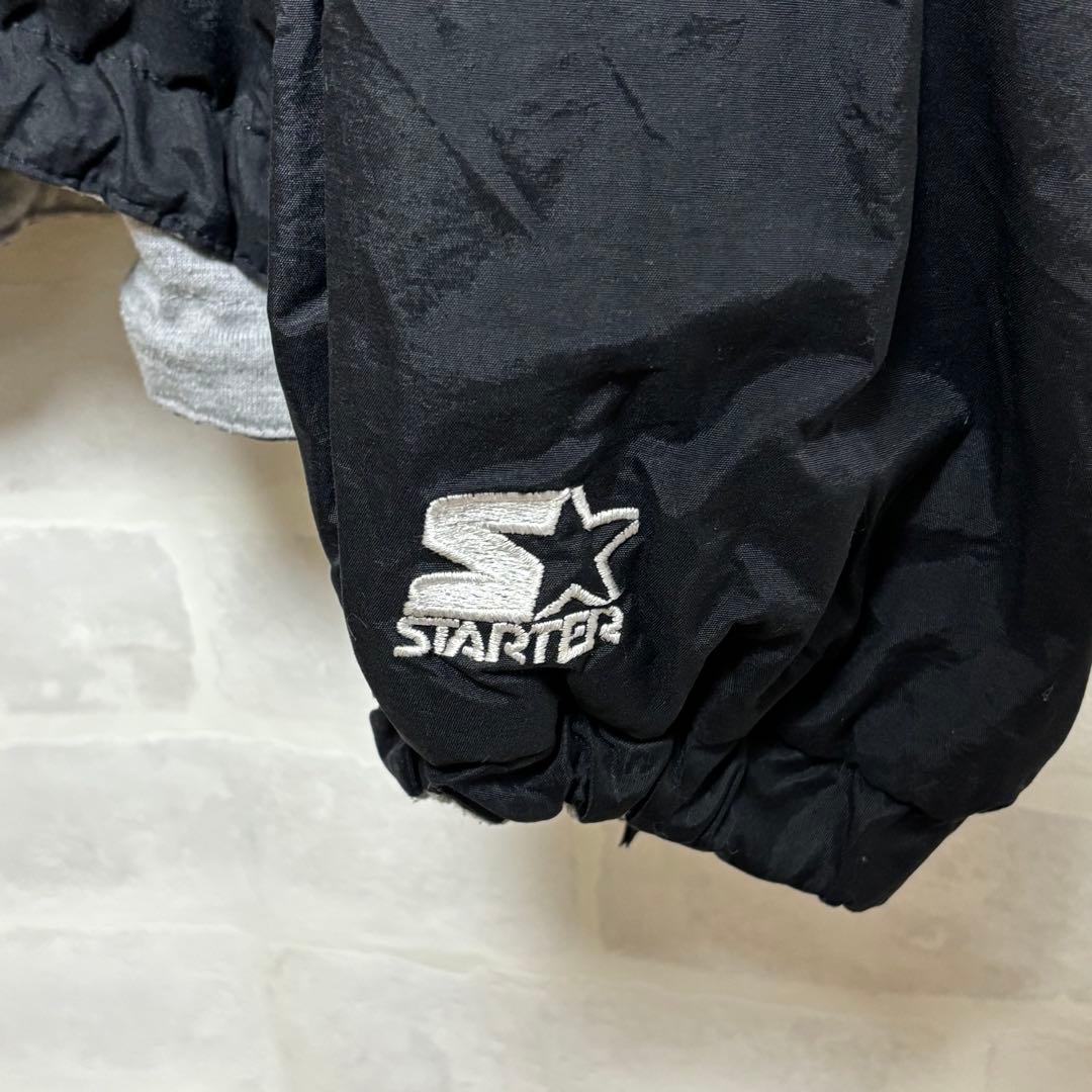 古着 スターター NHLピッツバーグ ペンギンズ ナイロンジャケット XL