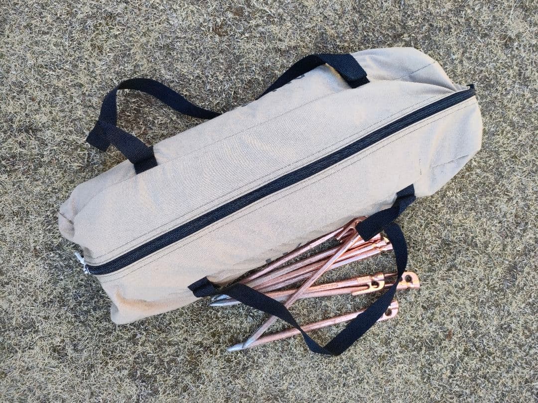 DOD へーキサタープ　村の鍛冶屋ペグ 8本