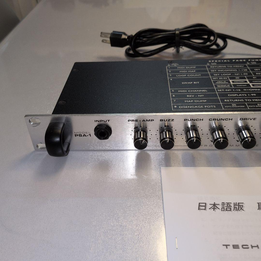名機　SansAmp PSA-1 プリアンプ　アンプシミュレーター　美品