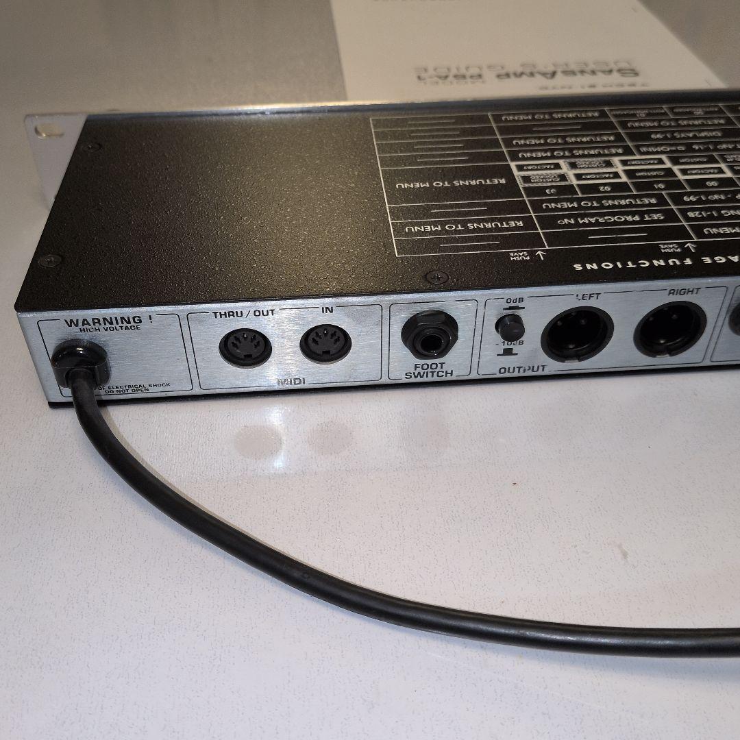 名機　SansAmp PSA-1 プリアンプ　アンプシミュレーター　美品