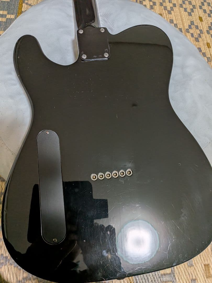 FERNANDES TEJ-70 後期型／金ロゴFGI 布袋　カーボン調Gライン