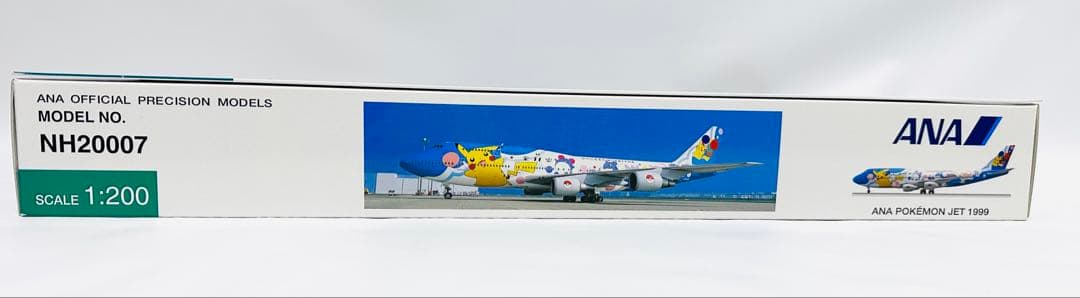 全日空商事 1/200 B747-400 ANAポケモンジェット NH20007