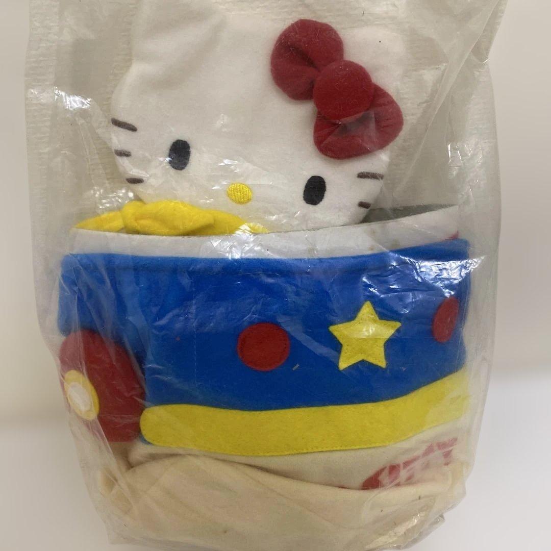 キティ カーアクセサリーダストBAG 2001年製当時物レトロサンリオ車用未開封