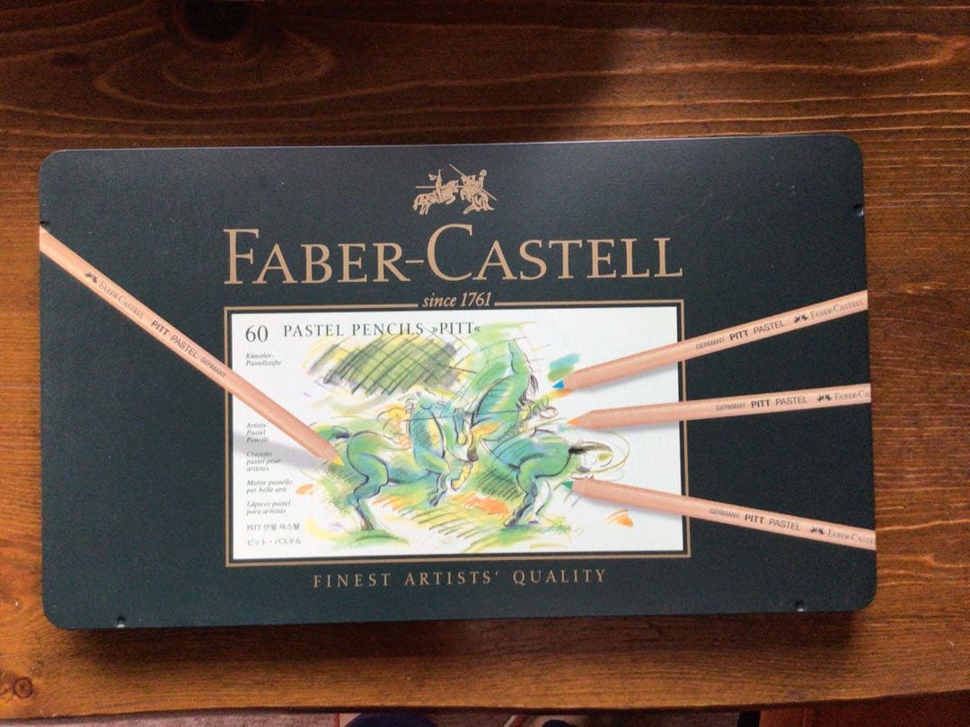 FABERCASTELL パステルペンシル ピット60色