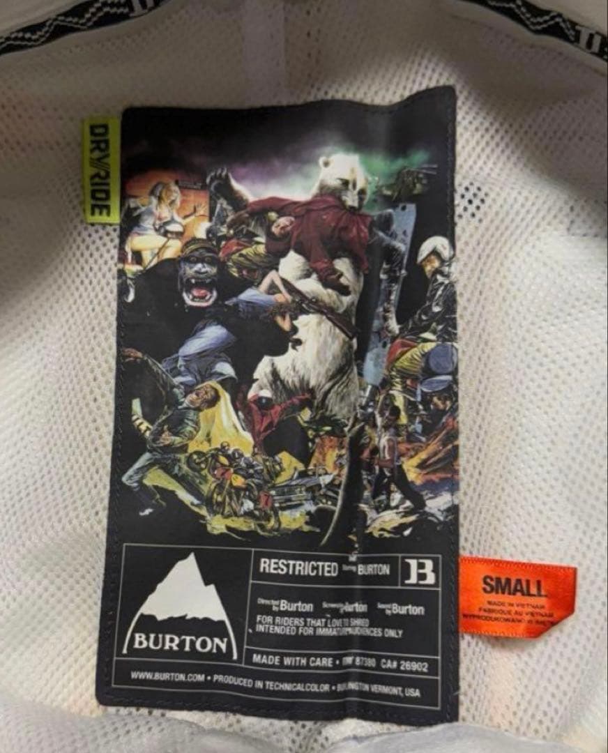 BURTON スノーボードパンツ デニム風ダークグレー