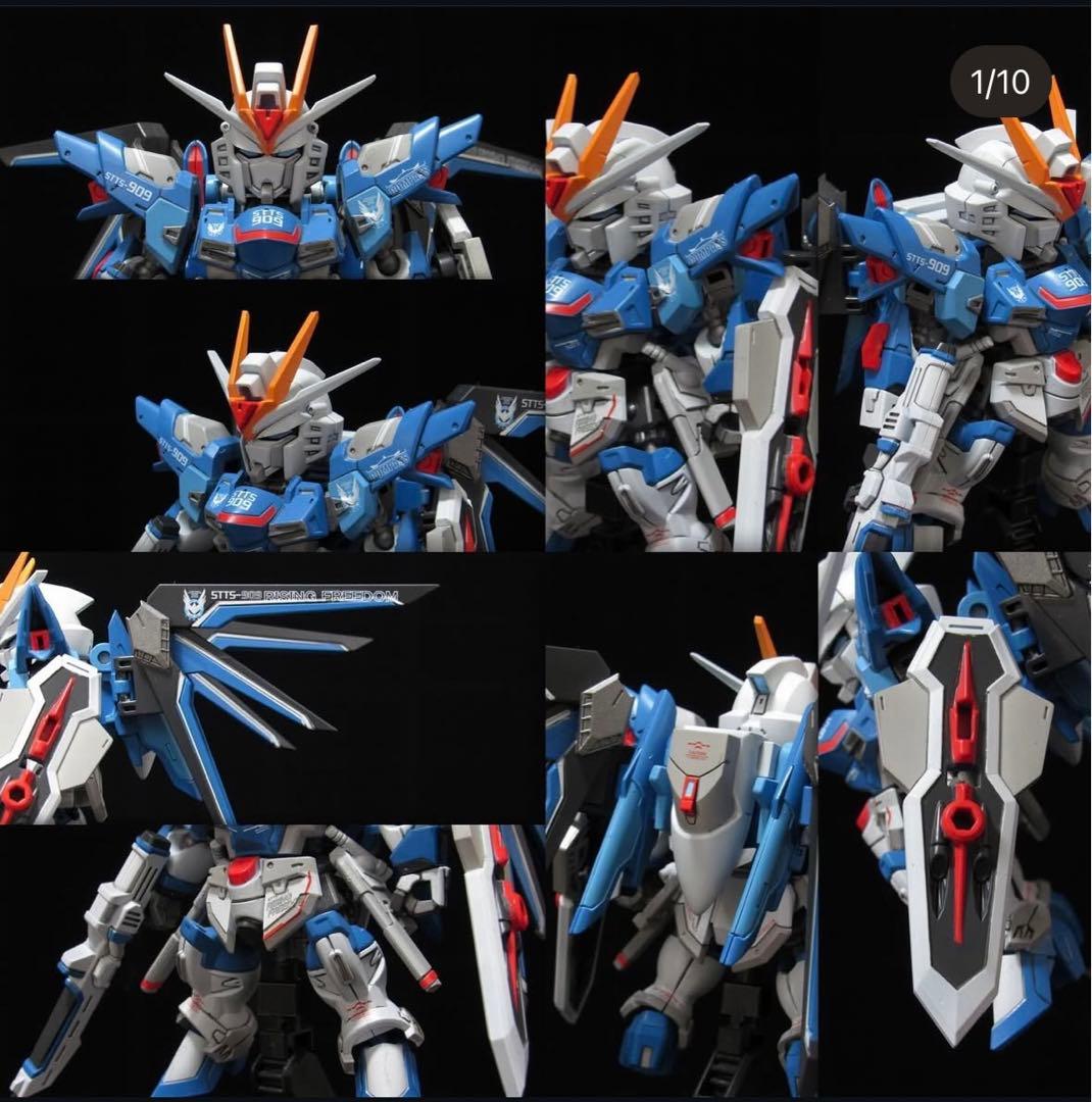 モビリティジョイントガンダム ライジングフリーダムガンダム 塗装品